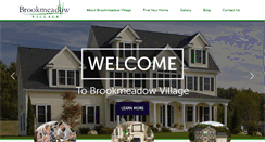 Desktop Screenshot of brookmeadowvillage.com